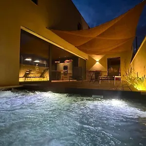 Maison D'architecte Avec Piscine-spa Chauffe En Centre De Villa